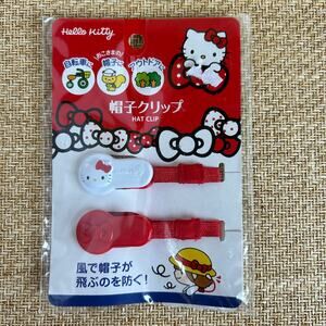 Hello Kitty Sanrio Hat Clip Wind Strap Accessory New in Package